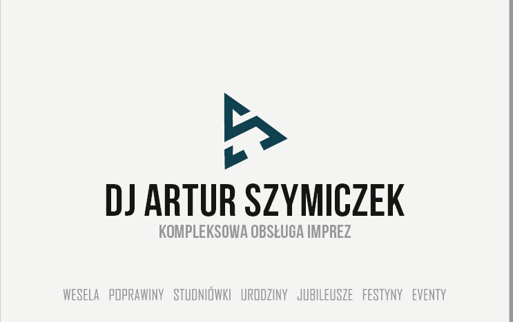 Wizytówka DJ Artur Szymiczek